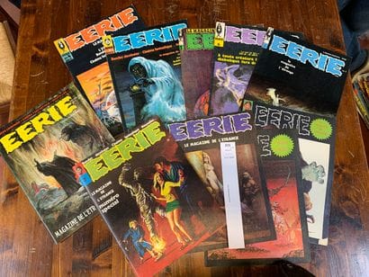 Eerie. Les premiers 10 numéros.