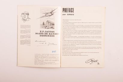 Edgar-Pierre JACOBS: 30 years of comics....
