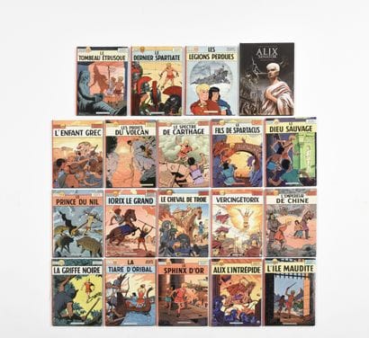 ALIX a set of 19 albums, including 12 in...