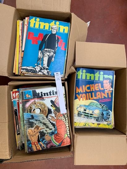 Le journal de Tintin. Un fort lot dans 3...