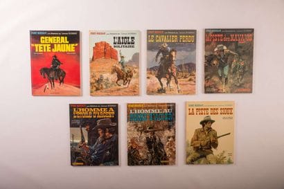 BLUEBERRY 7 albums in original French edition,...
