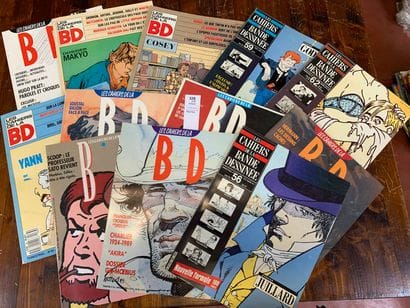 Les cahiers de la Bandes Dessinées. 12 n...