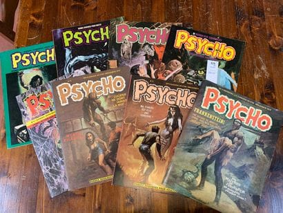 Psycho. 8 numéros de 1 à 8.
