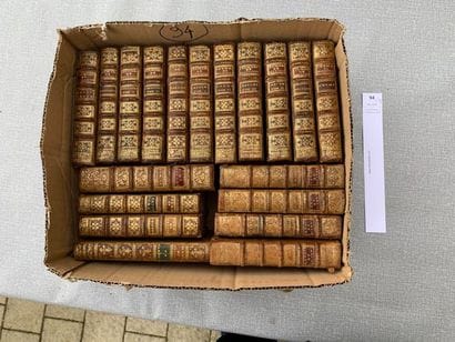 Bourdaloue et Massillon. Un ensemble de 19...