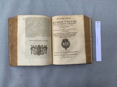 Les oeuvres de feu M. Claude Fauchet. 2 tomes...