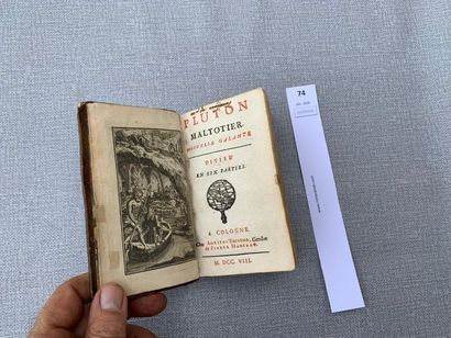 Pluton Maltotier. Nouvelles galantes. Cologne,...