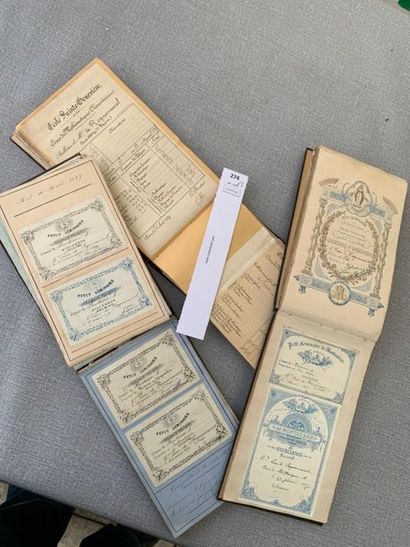 [Petit Séminaire de Montauban] 3 carnets...