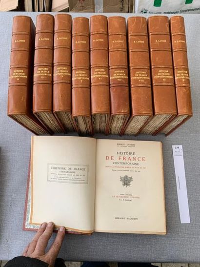 Lavisse. Histoire de la France contemporaine....