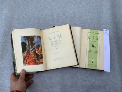 Kipling. Kim. Illustré par Charles Fouqueray....