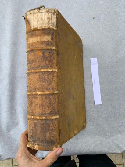 Corpus juris canonici. 1 volume in-folio....