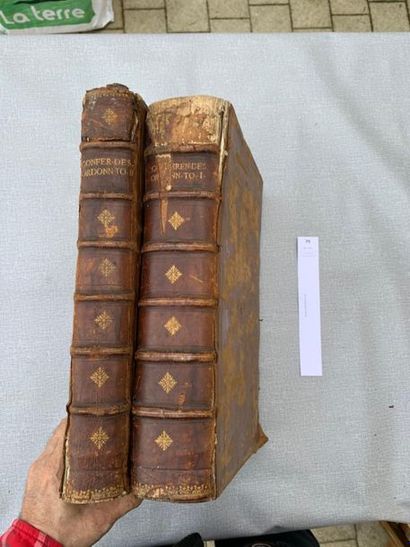 La conférence des ordonnances royaux. 2 volumes...