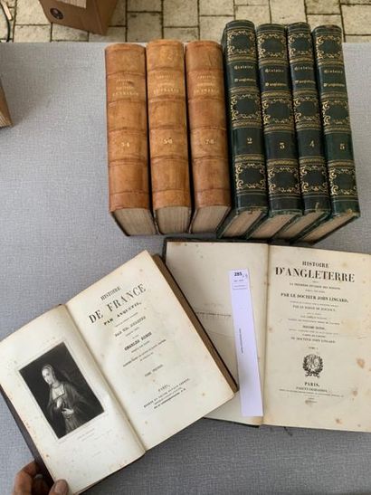 Anquetil. Histoire de France. 8 tomes en...