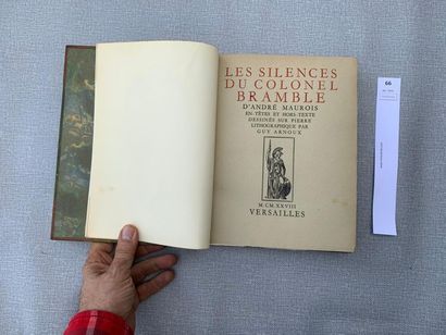 André Maurois. Les silences du colonel Bramble....