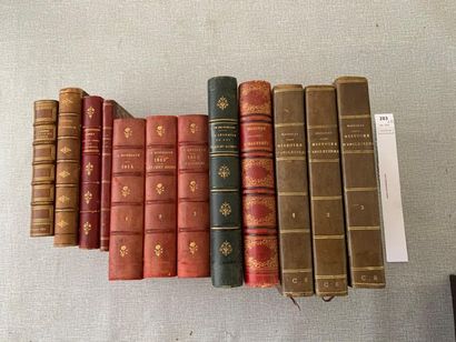 [Histoire]. Un ensemble de 12 volumes XI...