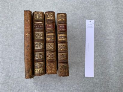 Un ensemble de 4 volumes XVIIIe : Le vrai...