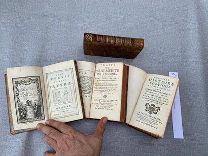Un ensemble de 4 volumes XVIIIe : Le vrai...