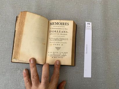 Mémoires présentées à Monseigneur le Duc...