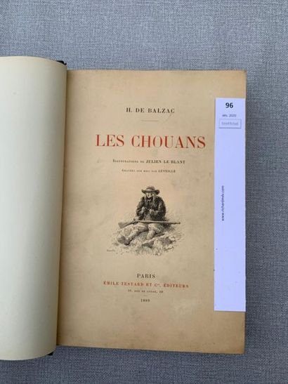 Balzac. Les chouans. Illustré par Julien...