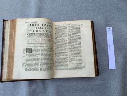 Biblia Sacra. Paris, 1666. 1 volume in-4...