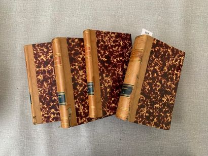 Mémoires posthumes d'Odilon Barrot. 4 volumes...