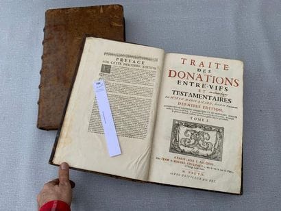Jean-Marie Ricard. Traité des donations entre...