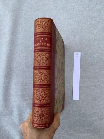 Vassili. La Sainte Russie. 1 volume in-4,...