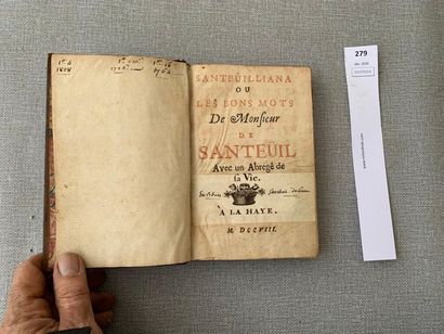 Santeuiliana ou Les bons mots de Monsieur...