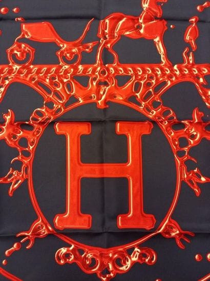 HERMES Paris made in france
Carré de soie...