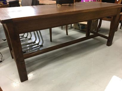 Table de ferme avec un tiroir
h : L : 180...