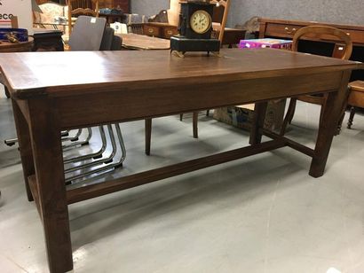 Table de ferme avec un tiroir
h : L : 180...