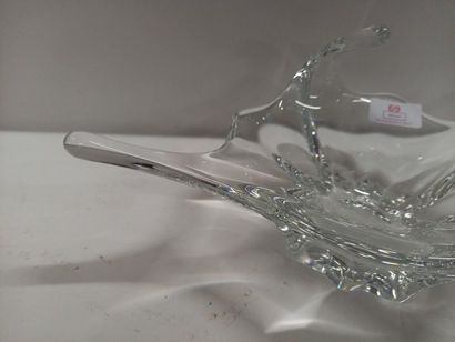 BACCARAT coupe de forme libre 