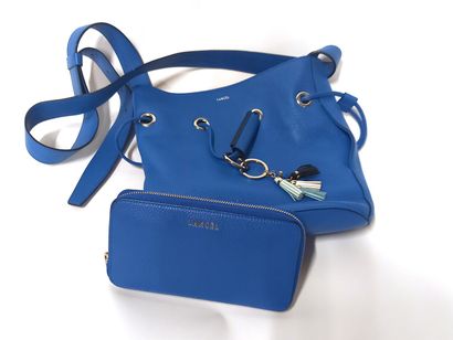 LANCEL sac seau Le Huit en cuir de vachette...