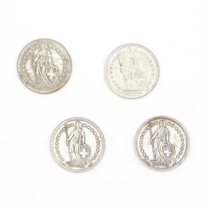 Lot de pièces d'argent dont

Dix pièces de...