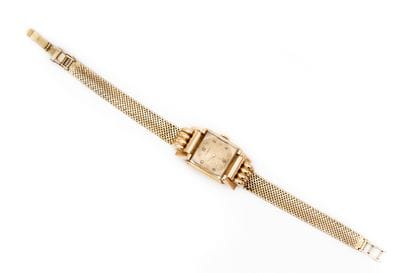 FLORUS. Montre bracelet de dame. Boîtier...