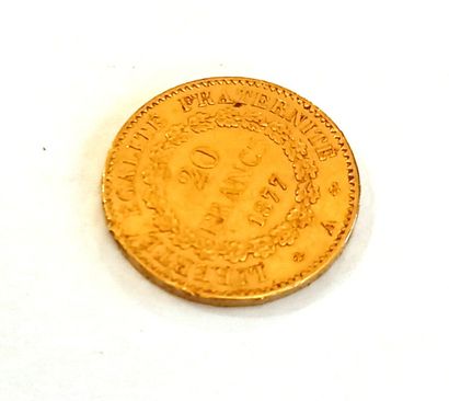 Pièce de 20 francs or