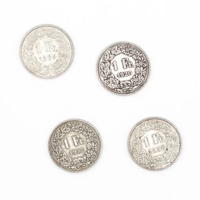 Lot de pièces d'argent dont

Dix pièces de...