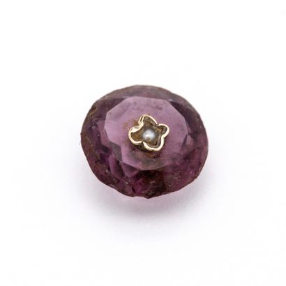 1 améthyste ronde facettée de 1,50 carat...