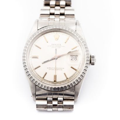 ROLEX oyster perpetual. Date just. Index...