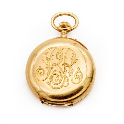 WEIL FRERES GENEVE Signée Montre de col en...
