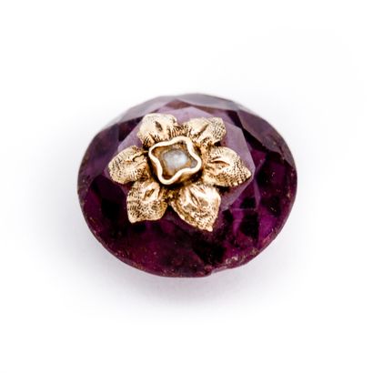 1 améthyste ronde de 4,38 carats environ...