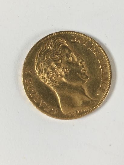 Piece de 20 francs Charles X 1825