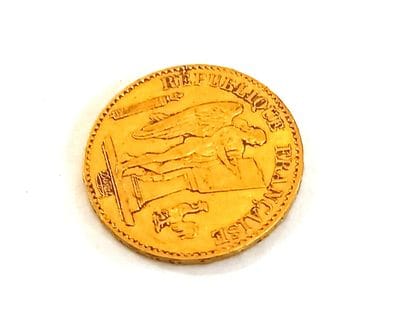 Pièce de 20 francs or