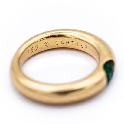 Cartier Signée et N°B51 355.1992. Bague jonc...
