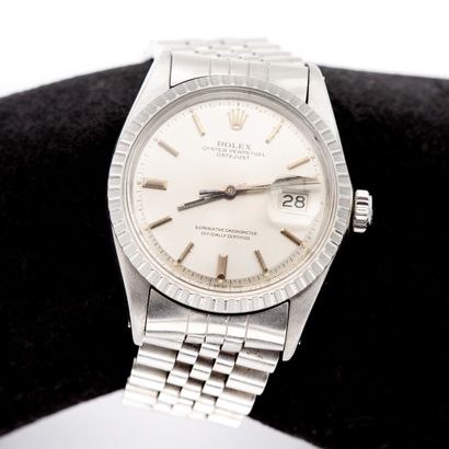 ROLEX oyster perpetual. Date just. Index...