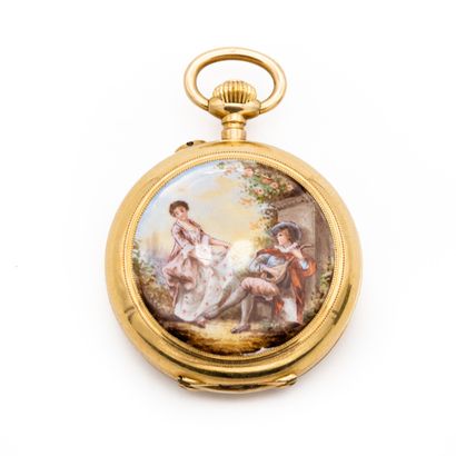 WEIL FRERES GENEVE Signée Montre de col en...