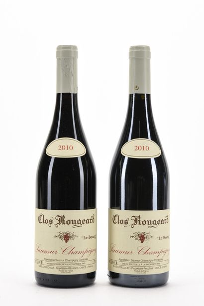 2 B SAUMUR-CHAMPIGNY LE BOURG Clos Rougeard...