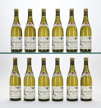 12 B CHABLIS SÉCHET (1er Cru) (3 étiquettes...