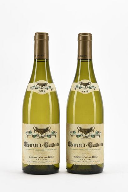 2 B MEURSAULT-CAILLERETS (1er Cru) Domaine...