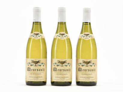 3 B MEURSAULT LES ROUGEOTS Domaine Coche-Dury...