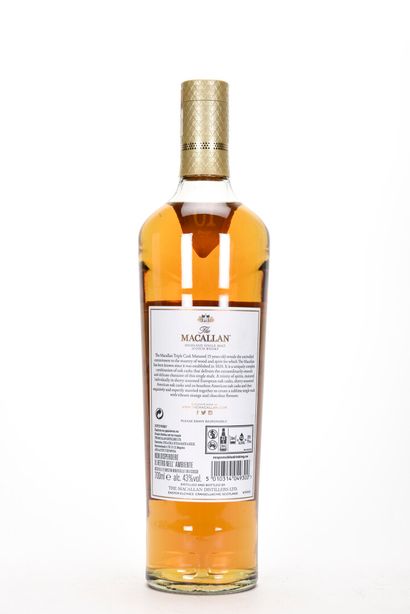 1 B WHISKY SINGLE MALT TRIPLE CASK MATURED...